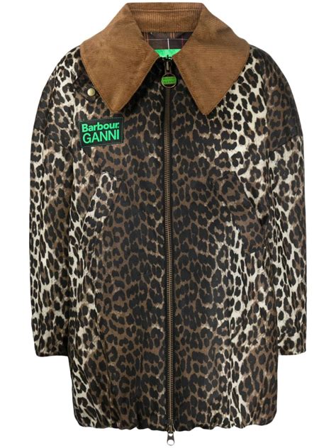 barbour leopard jacket.